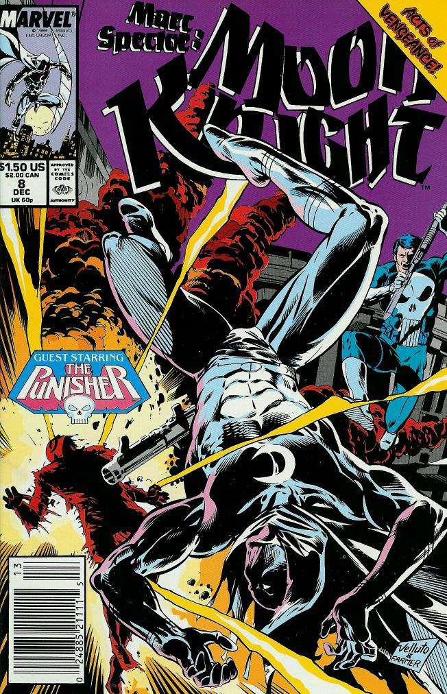 Marc Spector: Moon Knight #8 Newsstand Edition