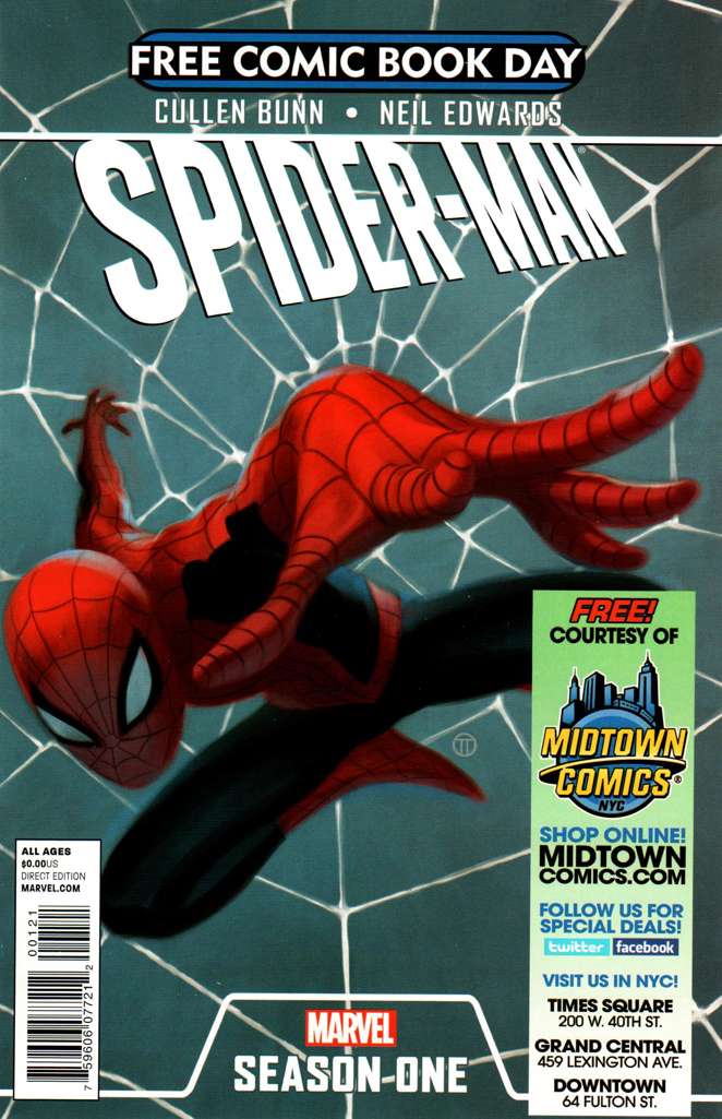 Spider-Man: Season One Free Comic Book Day #1 Variation A