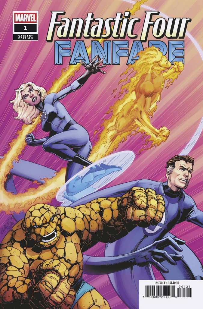 Fantastic Four Fanfare #1 Variation A