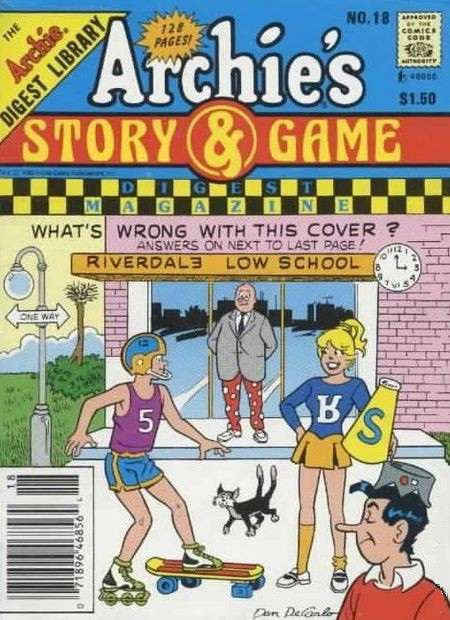 Archie’s Story & Game Digest Magazine #18