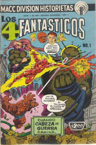 4 Fantásticos, Los (Editorial Oepisa)