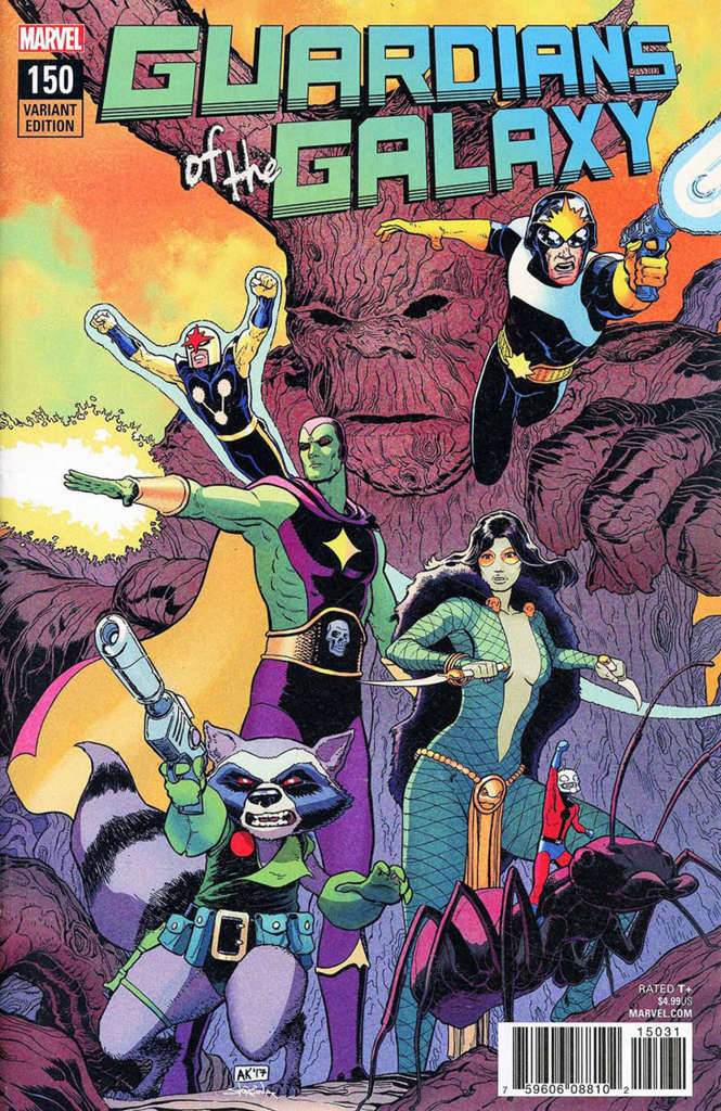 Guardians of the Galaxy #150 Variation B