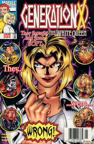 Generation X #34 Newsstand Edition