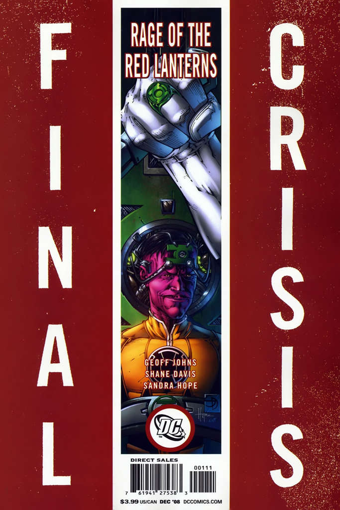 Final Crisis: Rage of the Red Lanterns #1 Variation A