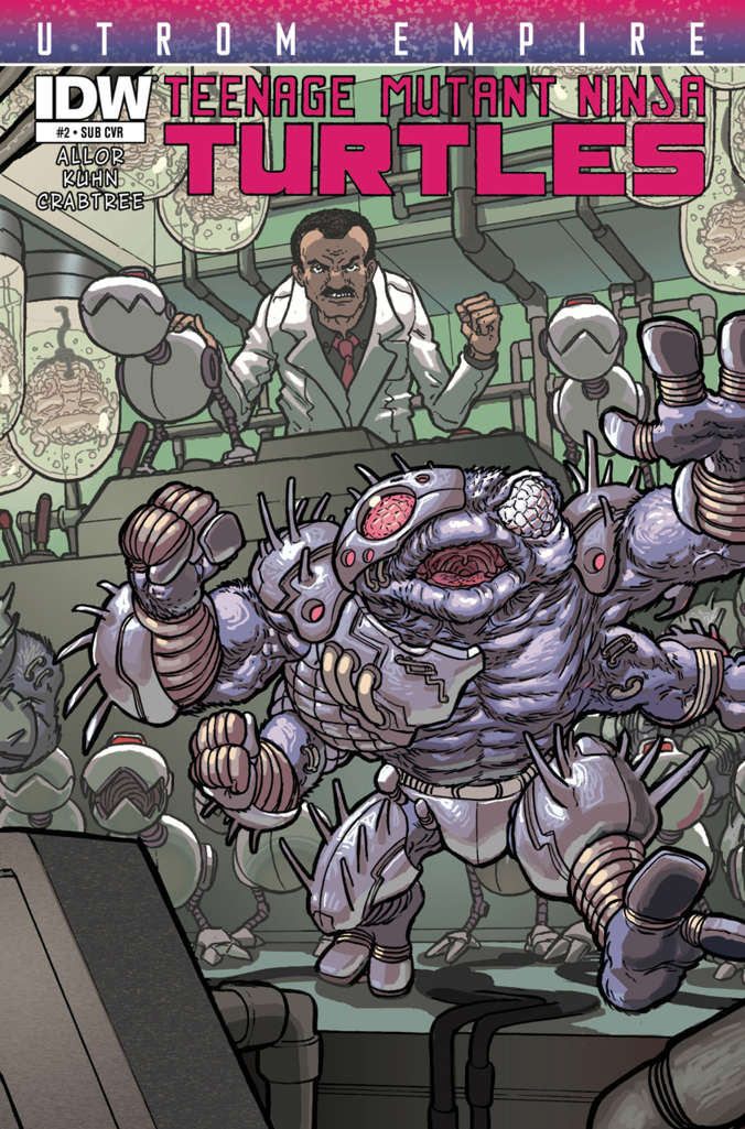 Teenage Mutant Ninja Turtles Utrom Empire #2 Variation A
