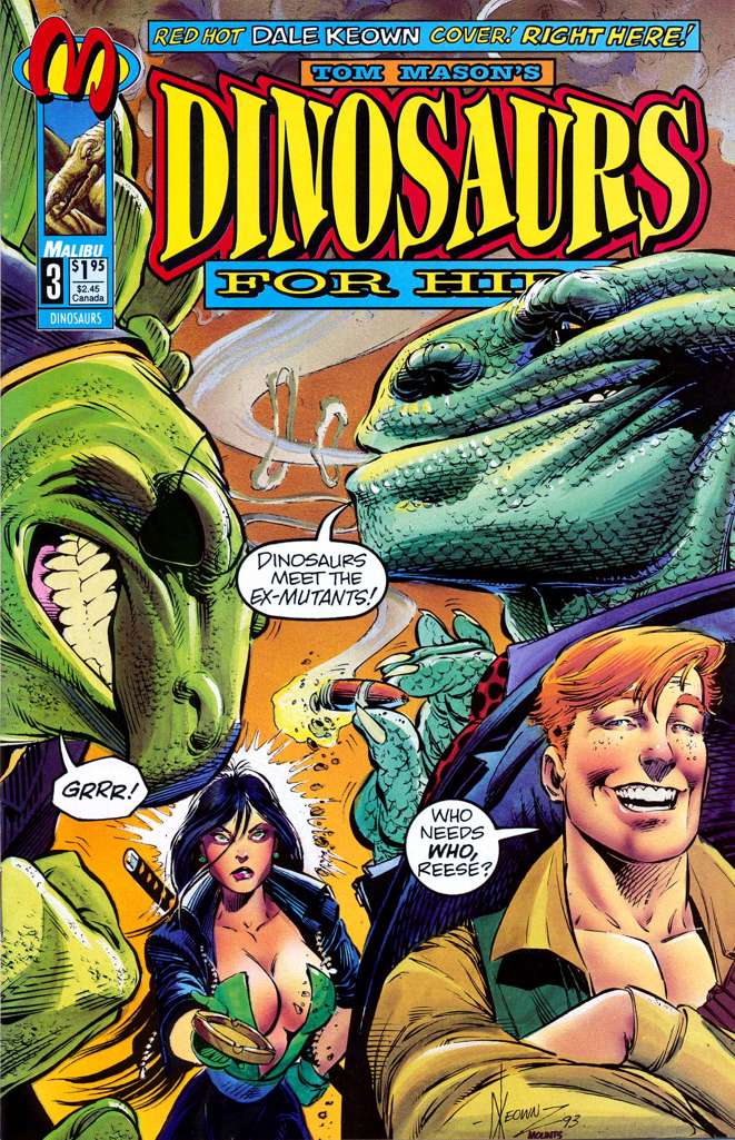 Dinosaurs for Hire (Malibu) #3