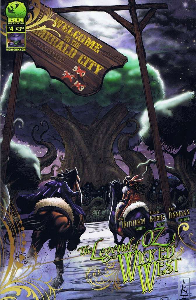 Legend of Oz: The Wicked West #4 Variation A
