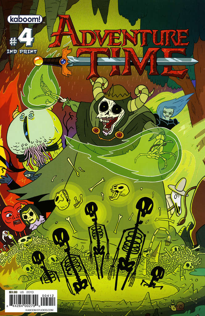 Adventure Time #4  - 2nd printing