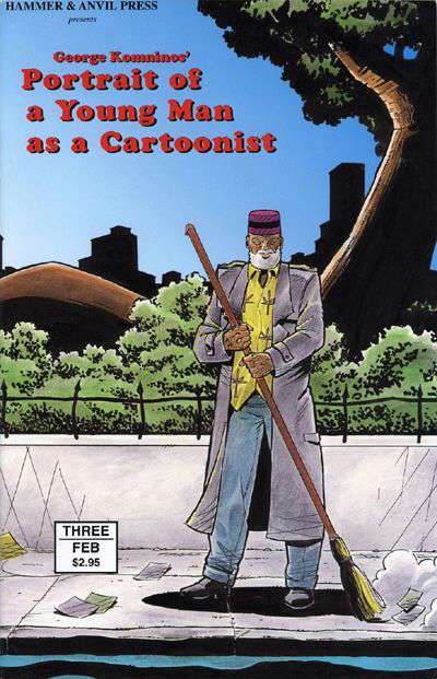 Portrait of a Young Man as a Cartoonist #3