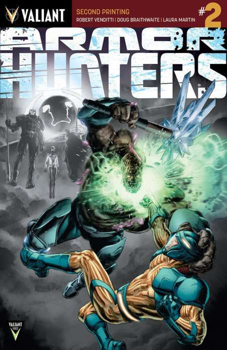 Armor Hunters #2  - 2nd printing