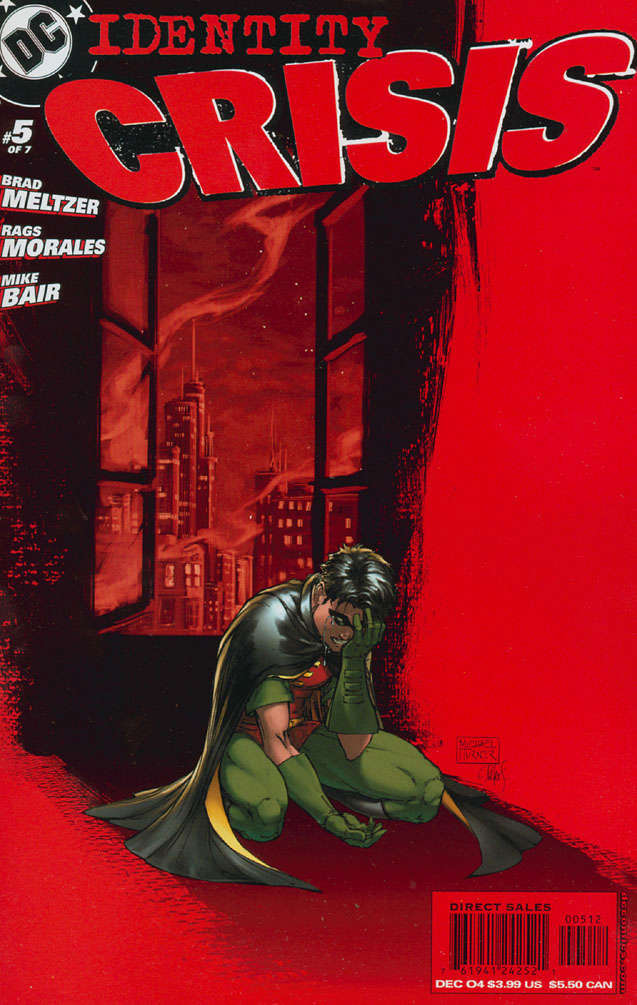 Identity Crisis #5  - 2nd printing