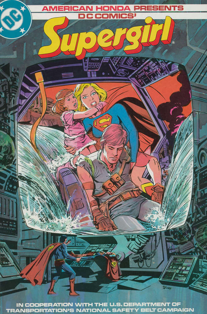 Supergirl (2nd Series) Department of Transportation Giveaway #1