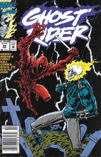 Ghost Rider (Vol. 2) #34 Newsstand Edition
