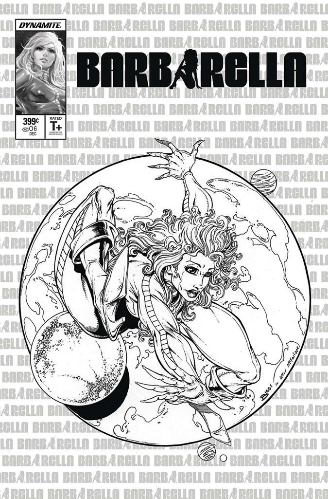 Barbarella (Dynamite, 2nd Series) #6 Variation P