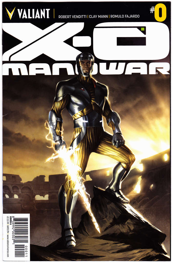 X-O Manowar (3rd Series) #0 Variation A
