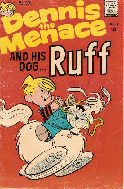 Dennis the Menace and His Dog Ruff