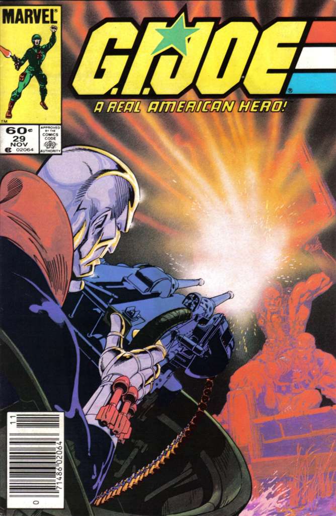 G.I. Joe, a Real American Hero #29 Newsstand Edition