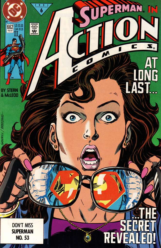 Action Comics #662  - 2nd printing