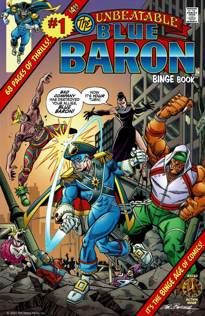Sitcomics Presents The Blue Baron Binge Book (2nd Series)