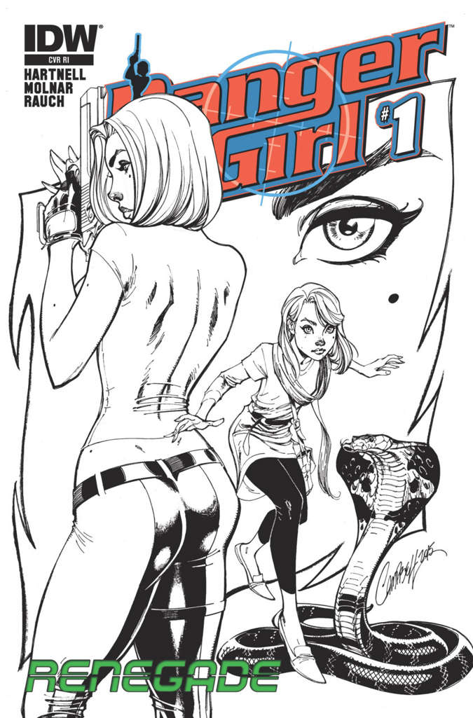 Danger Girl: Renegade #1 Variation A