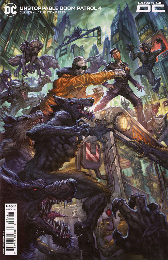 Unstoppable Doom Patrol #4 Variation B