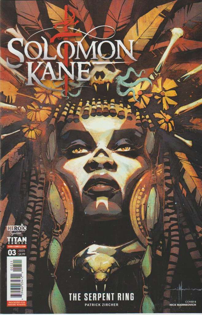 Solomon Kane: The Serpent Ring #3 Variation B