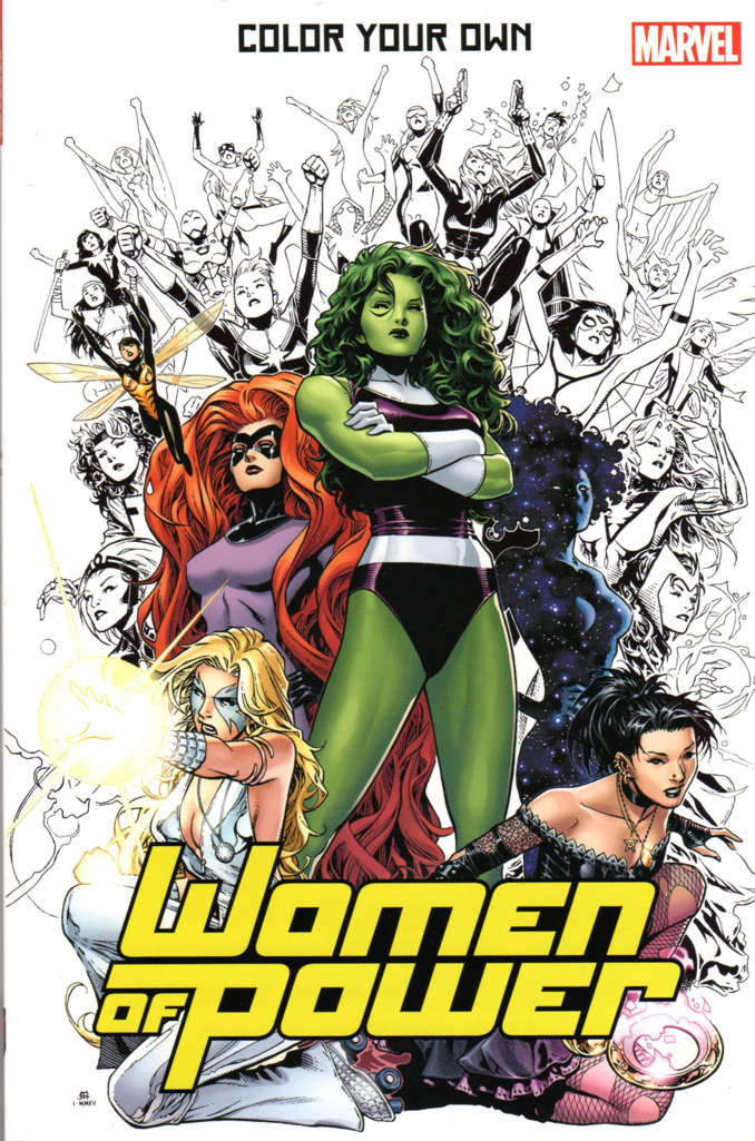Color Your Own Women of Power #1