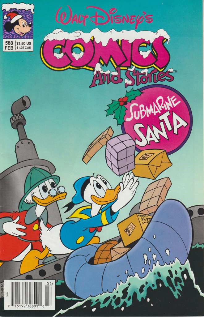 Walt Disney’s Comics and Stories #568