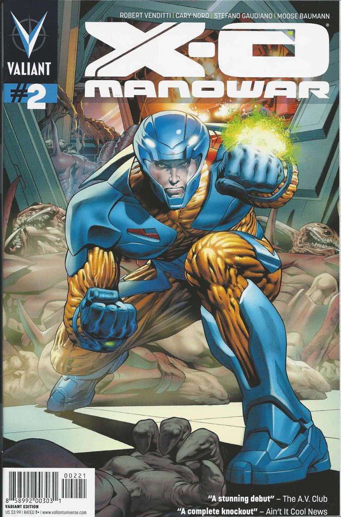 X-O Manowar (3rd Series) #2 Variation A