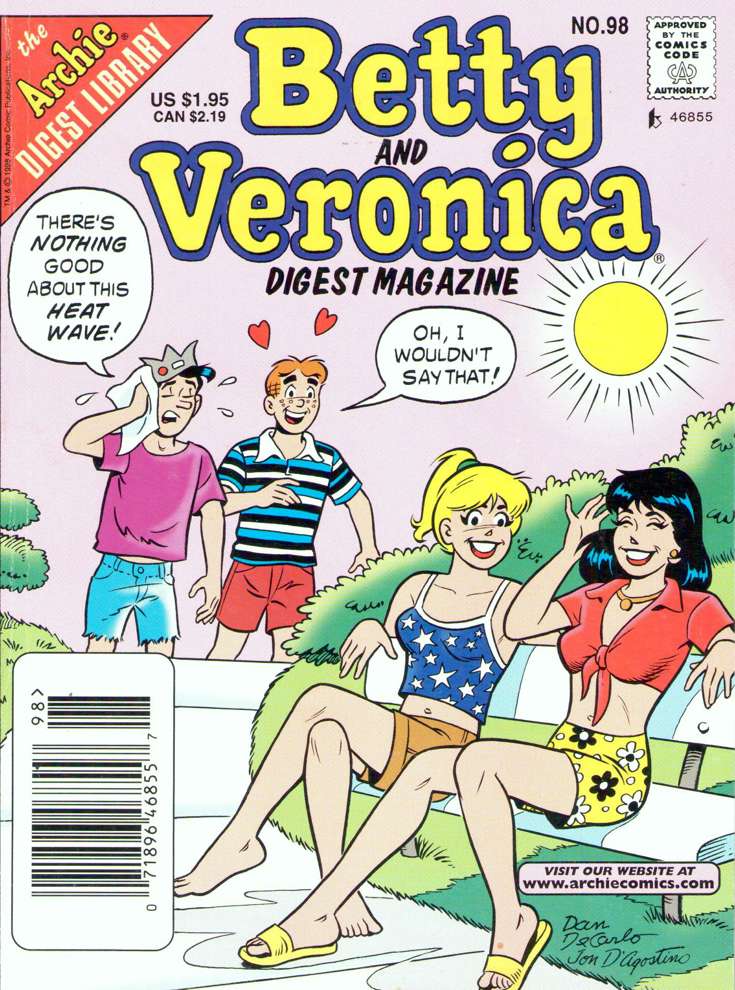 Betty and Veronica Digest Magazine #98