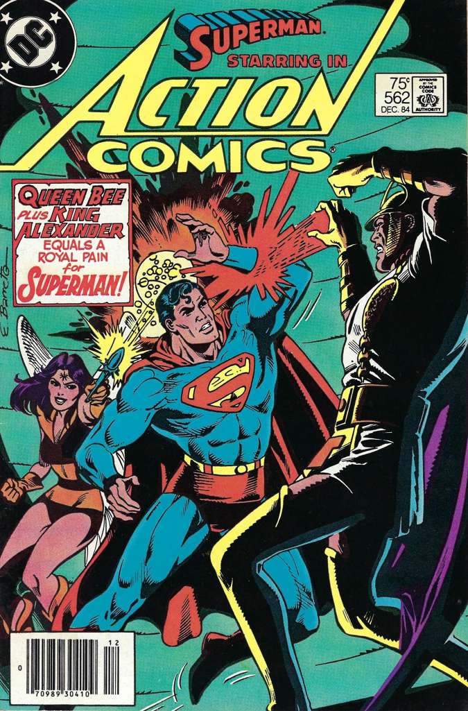 Action Comics #562 Newsstand Edition
