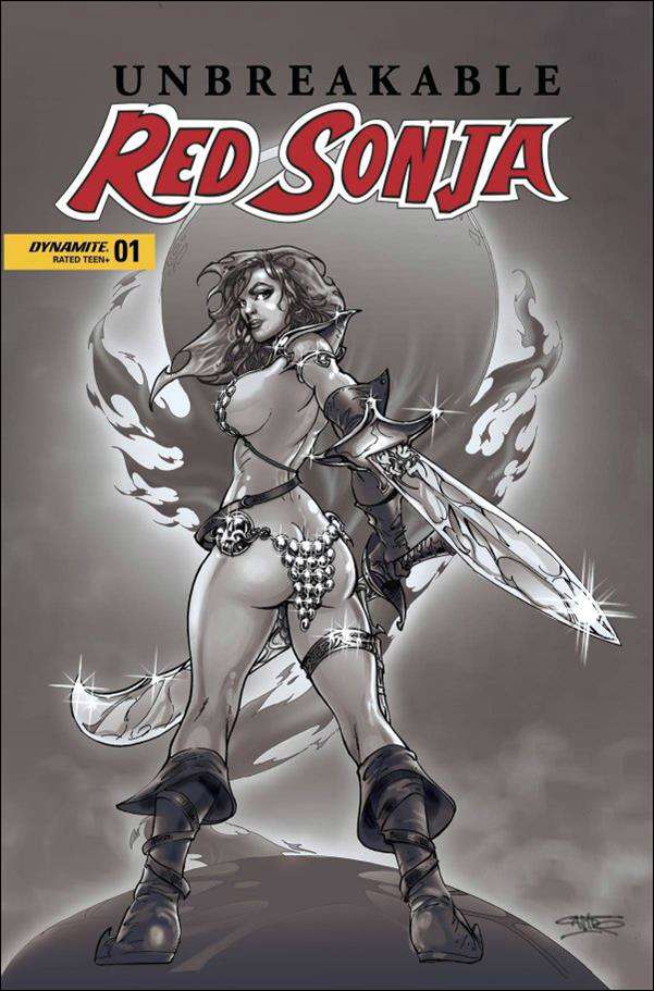 Unbreakable Red Sonja #1 Variation U