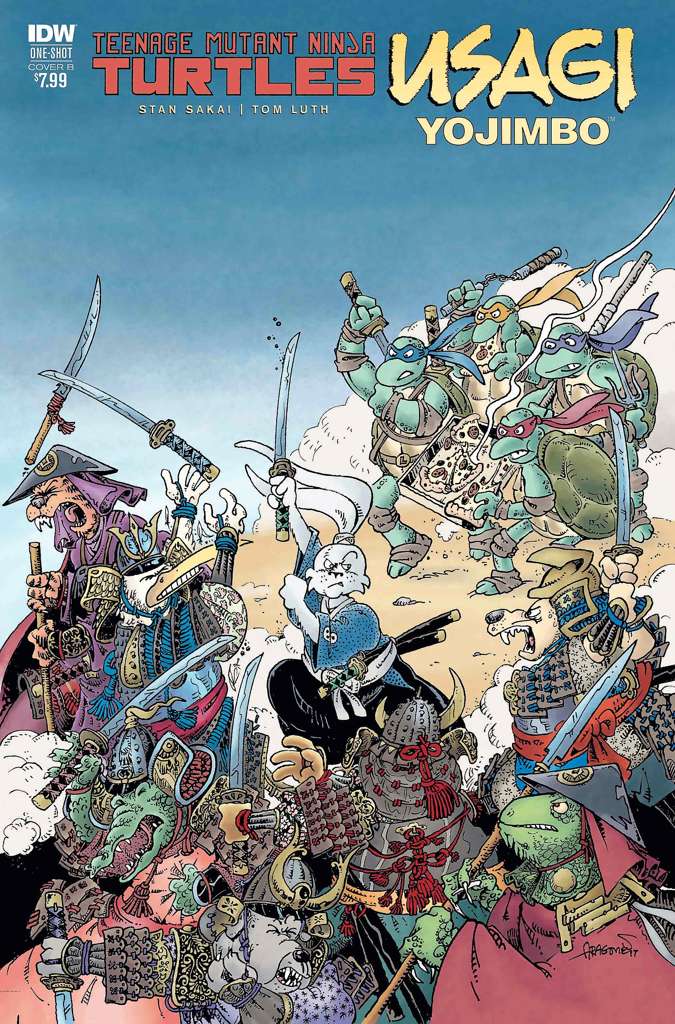 TMNT/Usagi Yojimbo #1 Variation B