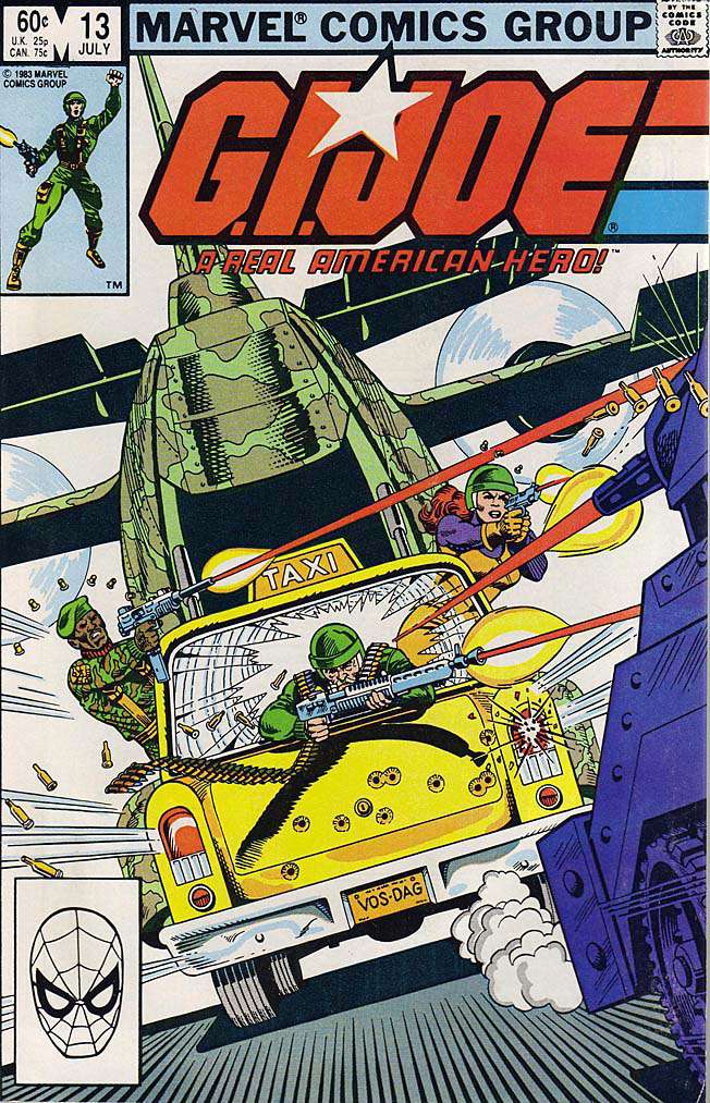 G.I. Joe, a Real American Hero #13