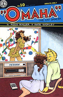 Omaha the Cat Dancer (Kitchen Sink) #10