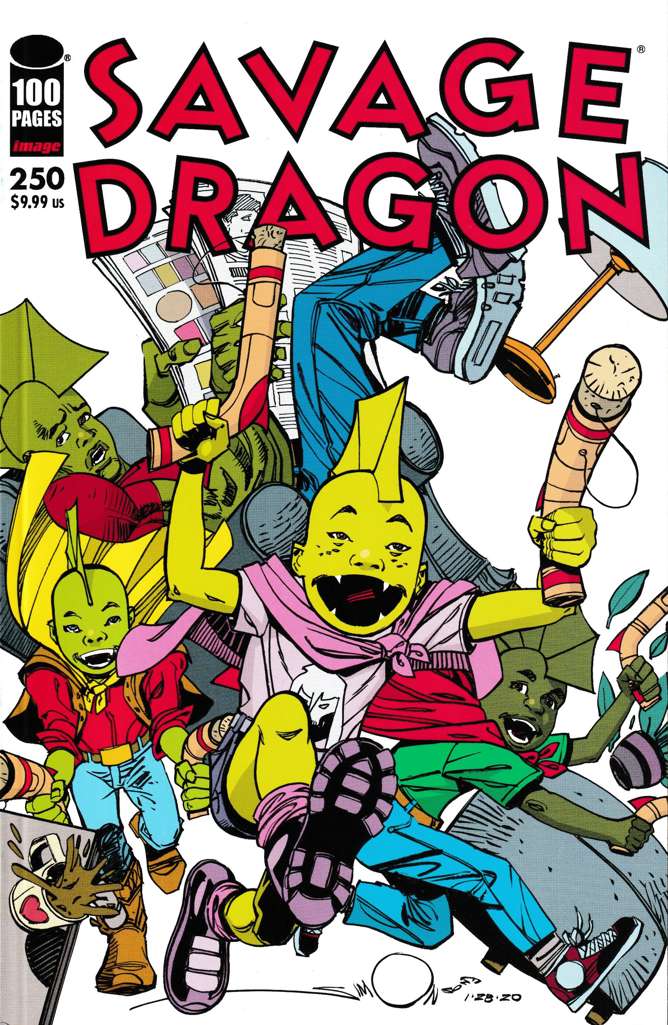 The Savage Dragon #250 Variation D
