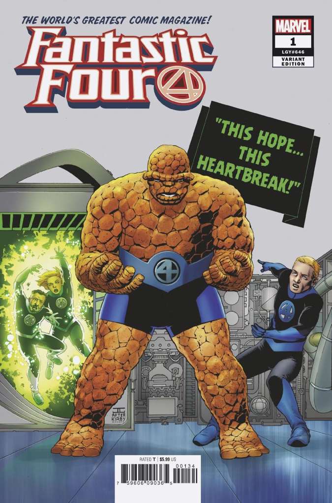 Fantastic Four (6th Series) #1 Variation S