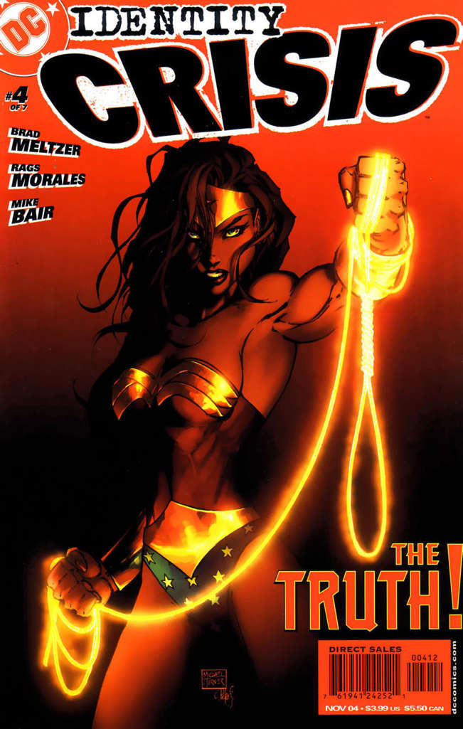 Identity Crisis #4  - 2nd printing