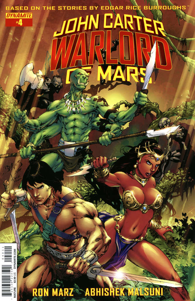John Carter, Warlord of Mars (2nd Series) #4 Variation A