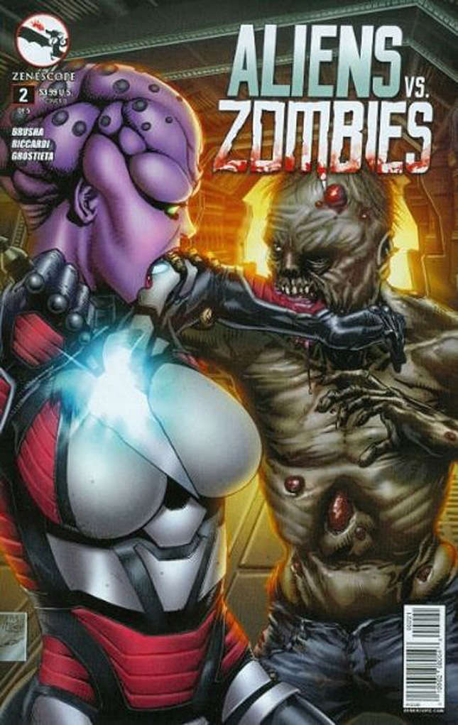 Aliens Vs. Zombies #2 Variation B