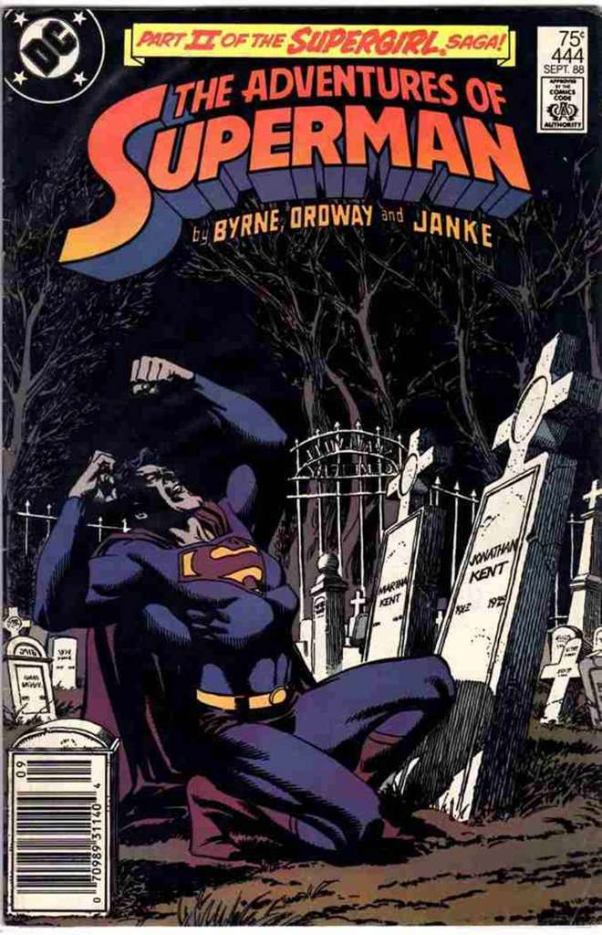 Adventures of Superman #444 Newsstand Edition