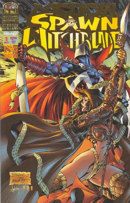 Medieval Spawn/Witchblade #1 Gold Edition