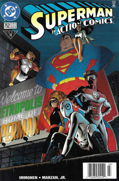 Action Comics #752 Newsstand Edition