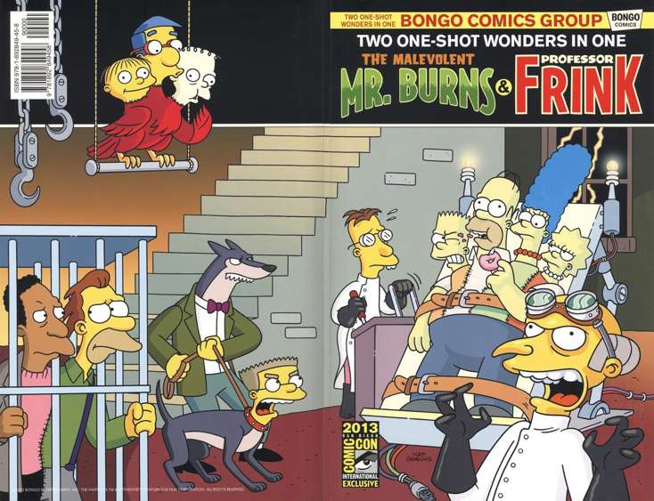 Two One-Shot Wonders in One: The Malevolent Mr. Burns &amp; Professor Frink