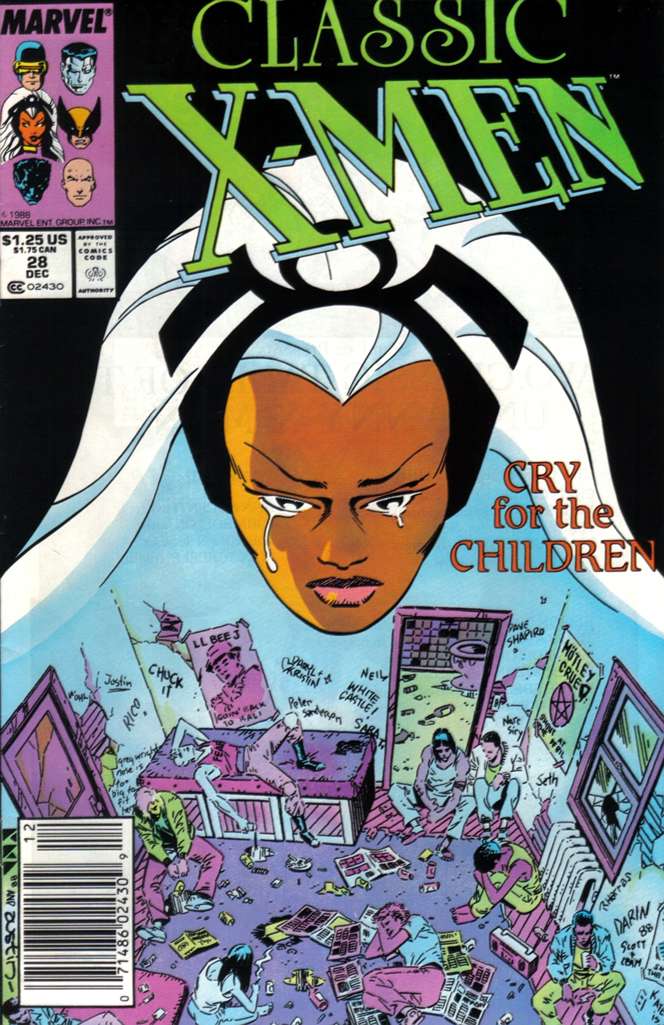 Classic X-Men #28 Newsstand Edition