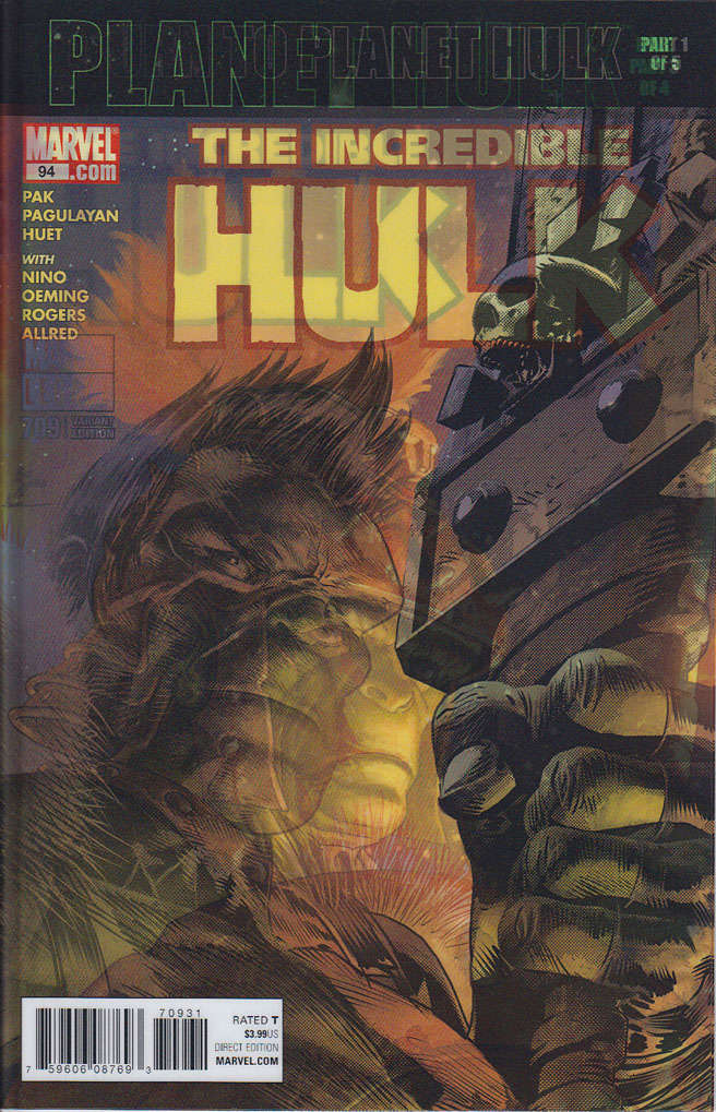 The Incredible Hulk #709 Variation A