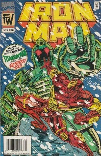 Iron Man (1st Series) #315 Newsstand Edition
