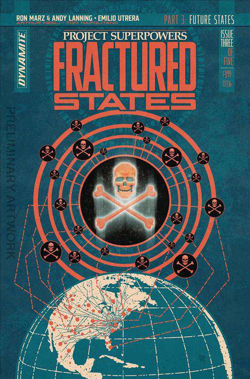 Project Superpowers Fractured States #3 Variation E