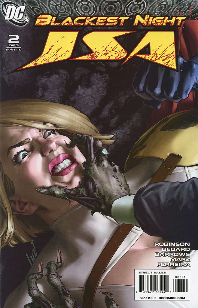 Blackest Night: JSA #2 Variation A