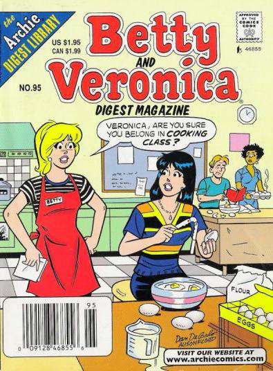 Betty and Veronica Digest Magazine #95